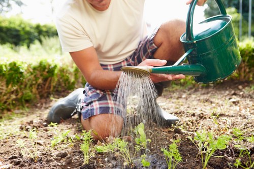 Local transfer station handling garden recycling materials